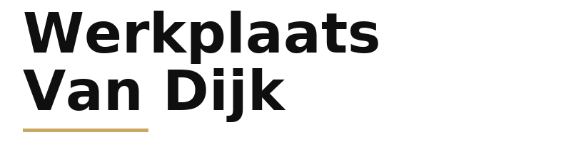 Werkplaats Van Dijk logo